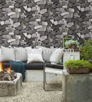 3D Stone Brick Wallpaper