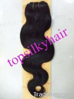 100% real virgin brazilian hair weaving