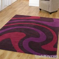 contemperary acrylic rug hand tufted