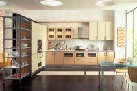 Modern and Sleek Design Contemporary Lacquer Kitchen Cabinet