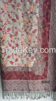 Jamawar Embroidered Shawls