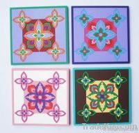 PVC coasters