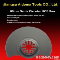 89mm HCS Semi-circular Oscillating saw blade fits multimaster bosch