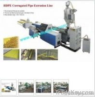 HDPE Prestressed plastic corrugated pipe production line