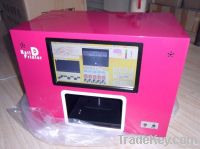 2pcs Touch Screen Digital Nail Art Machine, Printing On Natural And Ar