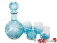 5pcs Glass Drinkware set