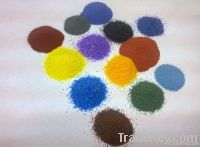 colored sand