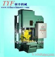 Automatic cement tile making machine