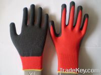 13 gauge latex coated polyester knit glove