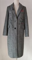 80%polyester20%wool women's woolen coat