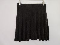 women's metallic mini skirt