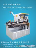 Automatic aerosol/food/beverage/tin can body welding machine