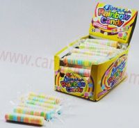 Rainbow dextrose candy
