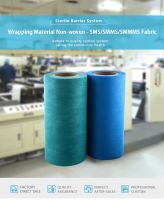 Wrapping material non-woven SMS/SMMS/SMMMS fabric