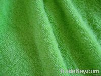 100% polyester plain terry cloth fabric