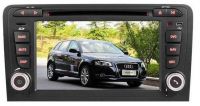 7 '' Touch Screen 2 Din car dvd radio with gps navigation for Audi A3 A4 Car dvd with gps bluetooth usb sd steering wheel control radio mp3 mp4 cd dvd