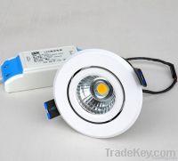 LED Recessed Ceiling Light, Dimmable LED Ceiling light with 10W 2700K