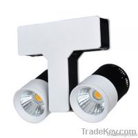 LED Spotlight track light with double head