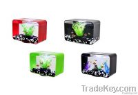 Acrylic Smart Filtration LED Lighting Mini Aquarium (MF-0450)