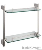 3722 double layer glass shelf