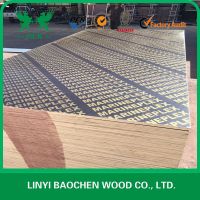 18mm x 1220 x 2440 Brown fillm faced plywood