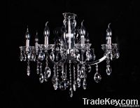 emulational candle style crystal chandelier