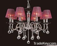 pink classical aulic style chandelier