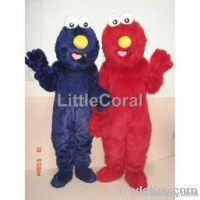 Halloween Fursuit Fancy Dress Adult Mascot Costume Elmo Couple