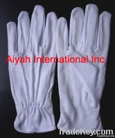 Pure cotton glove (White) PVC dot