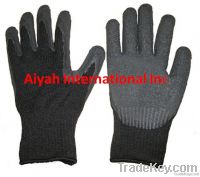 Stainless steel glove with latext coated glove CUT-RESISTANT GLOVE(CE)