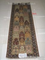 handmade kitted 2.5X8ft long carpet