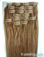 Charming clip-in hair extension