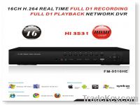 IR Remote Control 16 Channel H.264 Standalone NVR Network Video Record