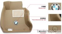 the leather  3D car mat