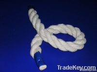 Ceramic fiber twisted rope