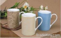 Porcelain coffee mugs