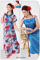 Blue Free Two Pcs Nighty