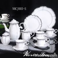 White Porcelain Coffee Cup Sets
