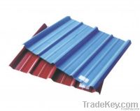 pvc trapezoid roof tiles