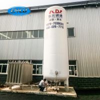 Liquefied Carbon Dioxide Cryogenic Vacuum Perlite Insulation Storage Tank