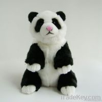 plush panda toy, natural fashionable soft toy, OEM