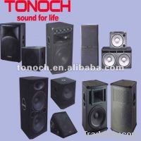 wooden speaker, wooden cabinet speaker, PA speaker, professioal speaker