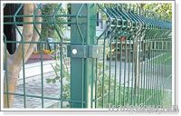 galvanized&pvc coated welded wire mesh fence (anti-corrosion )