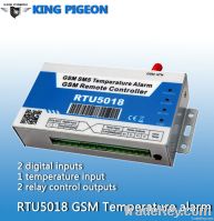 GSM SMS tempearture alarm unit.SMS temperature data logger, GSM RTU