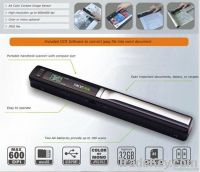 A4 document Portable scanner with 600/300 dpi scan selection