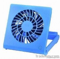 Mini USB fan with LED rubber painting