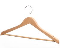 High Quality Beech Wooden Clothes Hangers for Pants