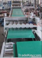 PE sheet production line