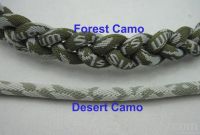 New Twister Titanium Baseball Necklace Forest Camouflage& Desert Camo