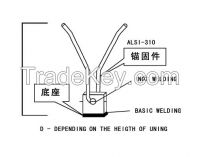 Refractory Anchor